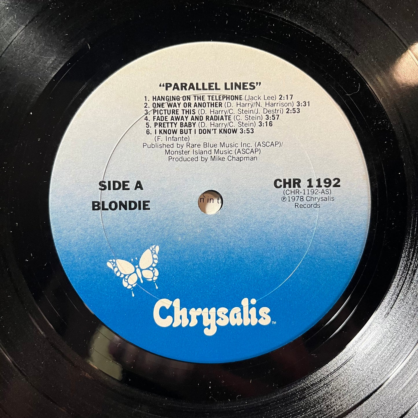 Parallel Lines (VINYL) | Excellent (EX) Excellent (EX) - NEW WAVE / USED *EXCELLENT*