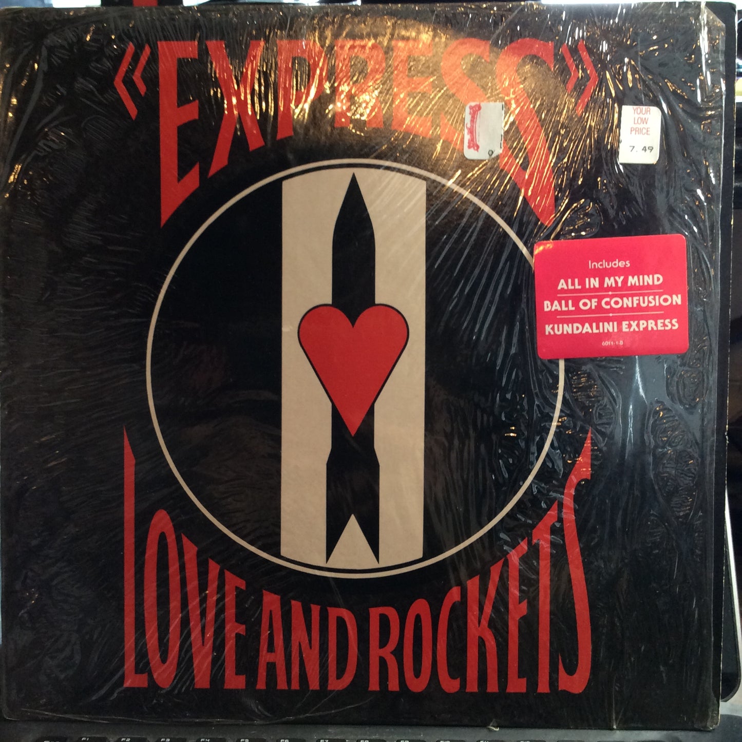 Express (VINYL) | Excellent (EX) Near Mint (NM) - NEW WAVE / USED *EXCELLENT*