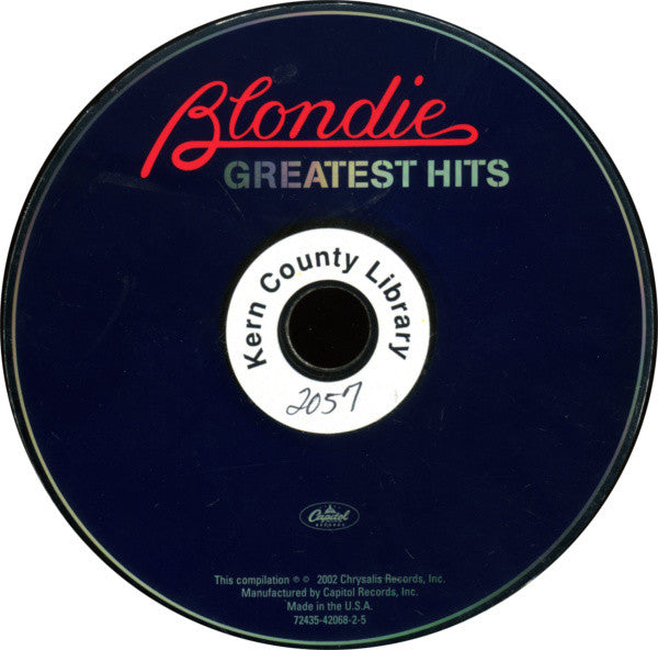 Greatest Hits (CD) | NEAR MINT MINUS (NM-) Near Mint (NM) - NEW WAVE / USED *NEAR MINT-*