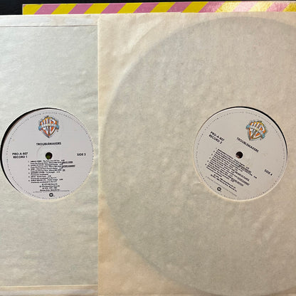 Various - Troublemakers (VINYL 2xLP WARNER BROS. PRO-A-857 1980) | Near Mint- (NM-) Very Good (VG) - NEW WAVE / USED *NEAR MINT-*