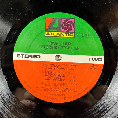 Let's Stick Together (VINYL) | Near Mint (NM or M-) Excellent (EX) - NEW WAVE / USED *NEAR MINT -*