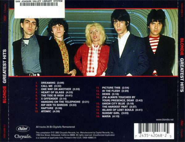 Greatest Hits (CD) | NEAR MINT MINUS (NM-) Near Mint (NM) - NEW WAVE / USED *NEAR MINT-*