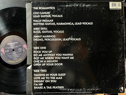 The Romantics - In Heat (VINYL) | Near Mint (NM or M-) Very Good Plus (VG+) - NEW WAVE / USED *NEAR MINT-*