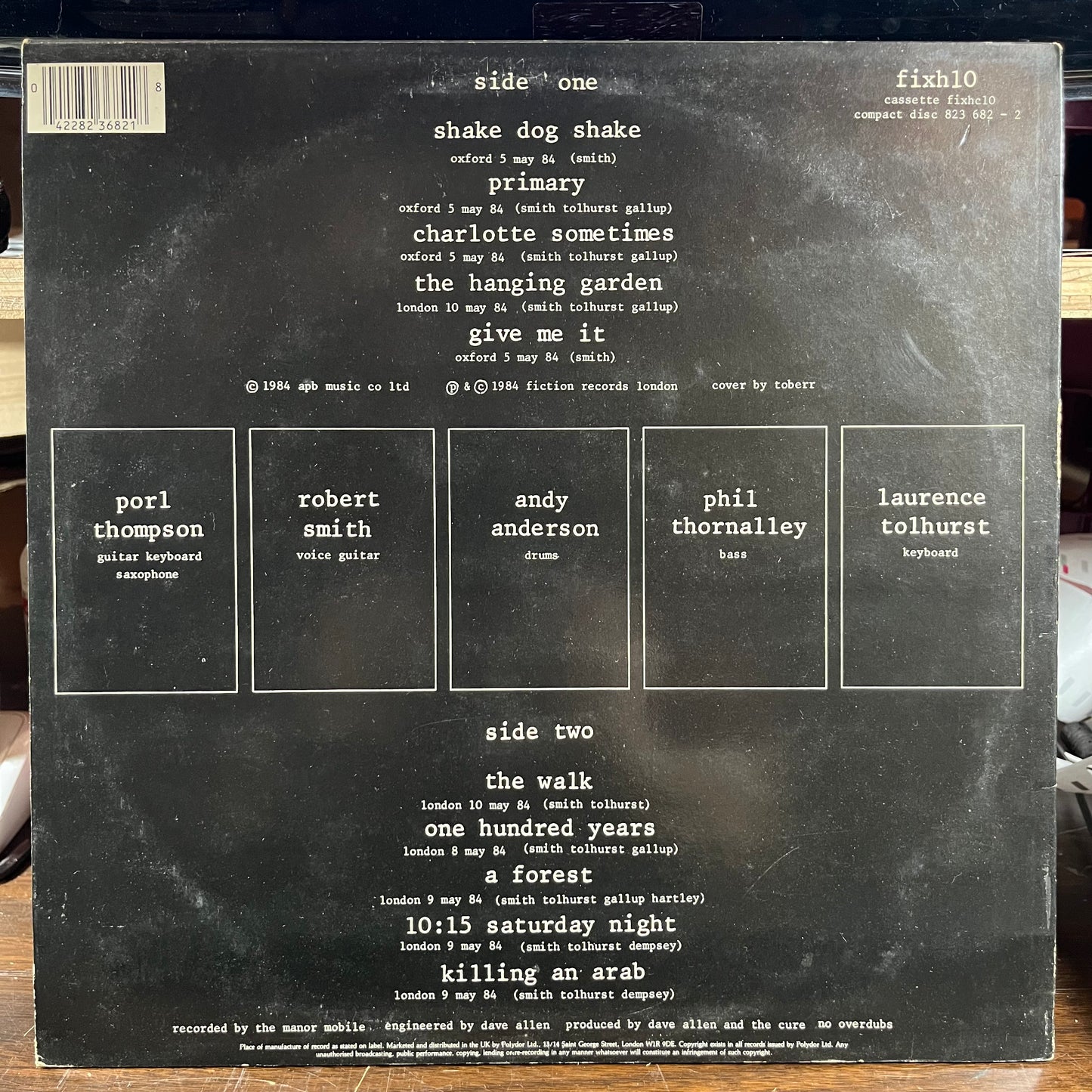 Concert (The Cure Live) (VINYL) | Near Mint- (NM-) Excellent (EX) - NEW WAVE / USED *NEAR MINT-*