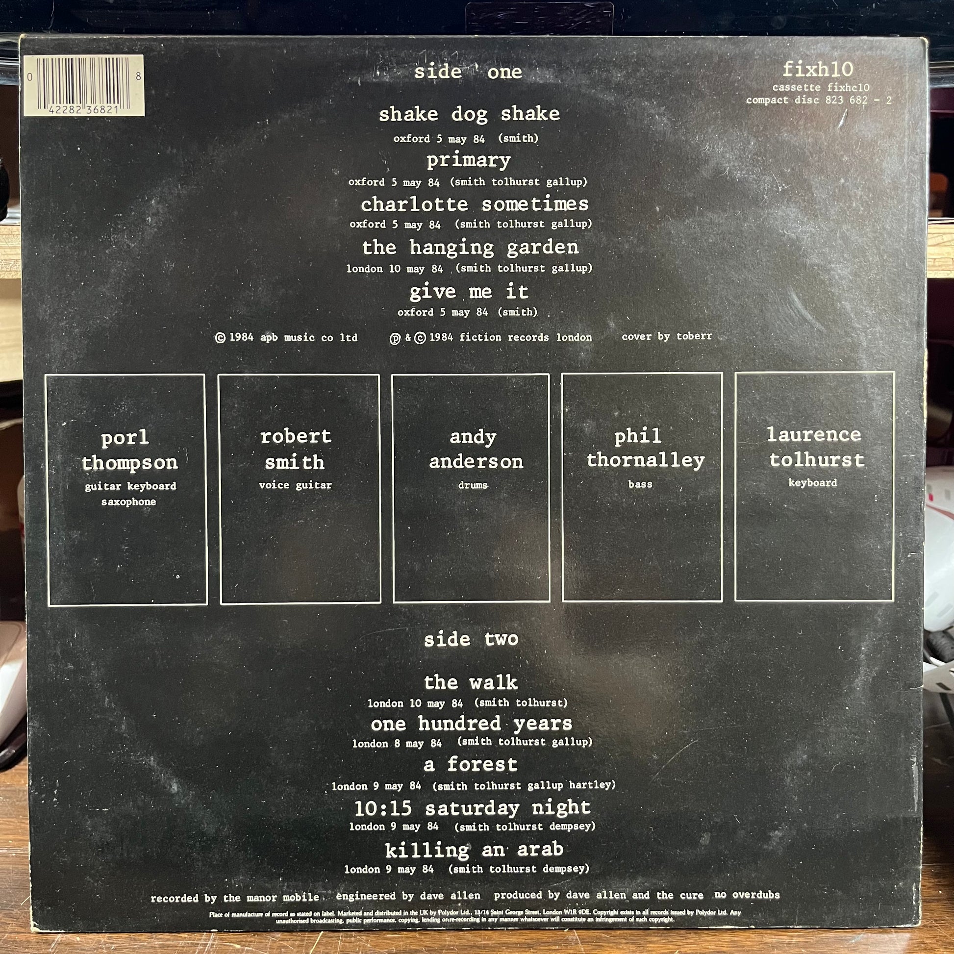 Concert (The Cure Live) (VINYL) | Near Mint- (NM-) Excellent (EX) - NEW WAVE / USED *NEAR MINT-*