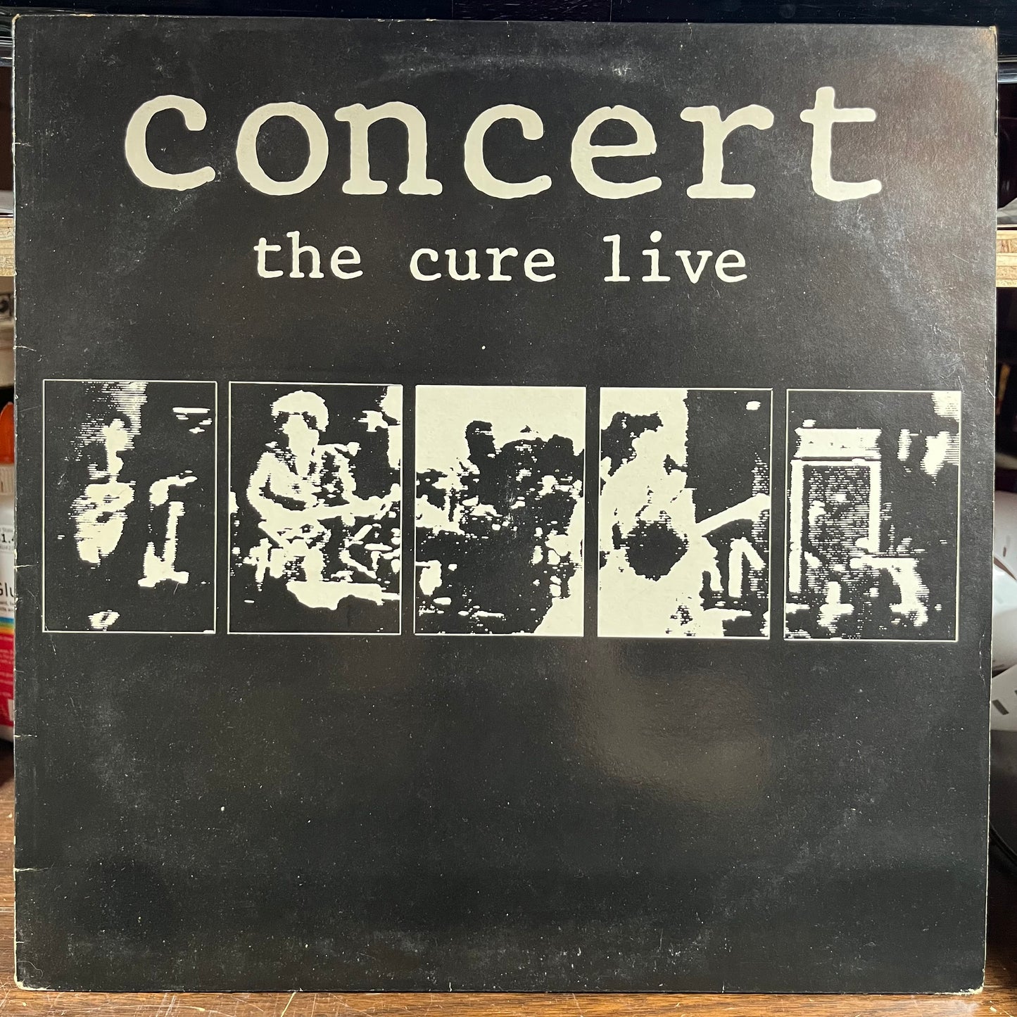 Concert (The Cure Live) (VINYL) | Near Mint- (NM-) Excellent (EX) - NEW WAVE / USED *NEAR MINT-*