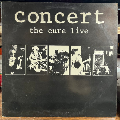 Concert (The Cure Live) (VINYL) | Near Mint- (NM-) Excellent (EX) - NEW WAVE / USED *NEAR MINT-*