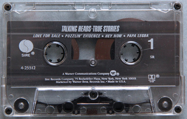 Talking Heads - True Stories *CASSETTE* | Near Mint (NM) Near Mint (NM) - NEW WAVE / USED *NEAR MINT*