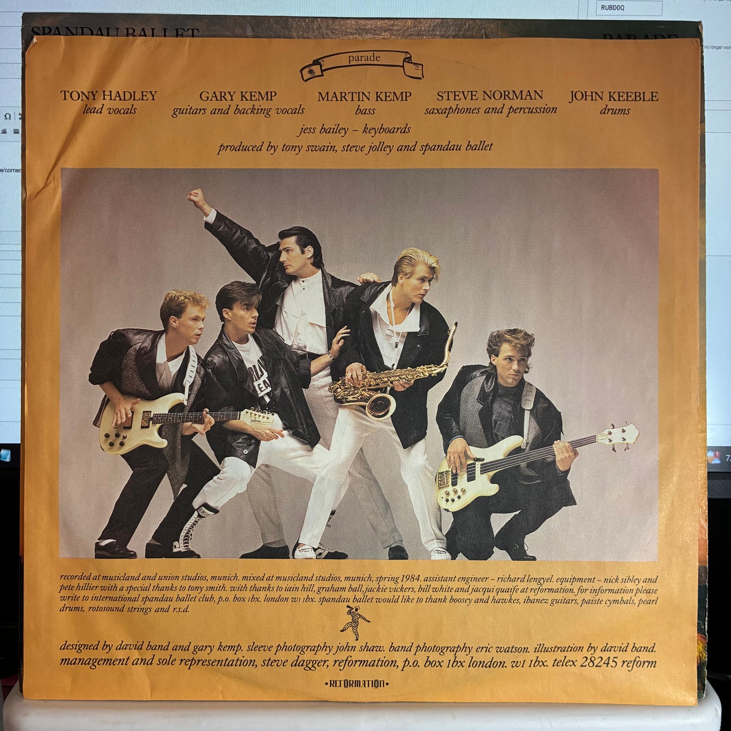 Parade (VINYL) | Near Mint (NM or M-) Excellent+ (EX+) - NEW WAVE / USED *NEAR MINT*
