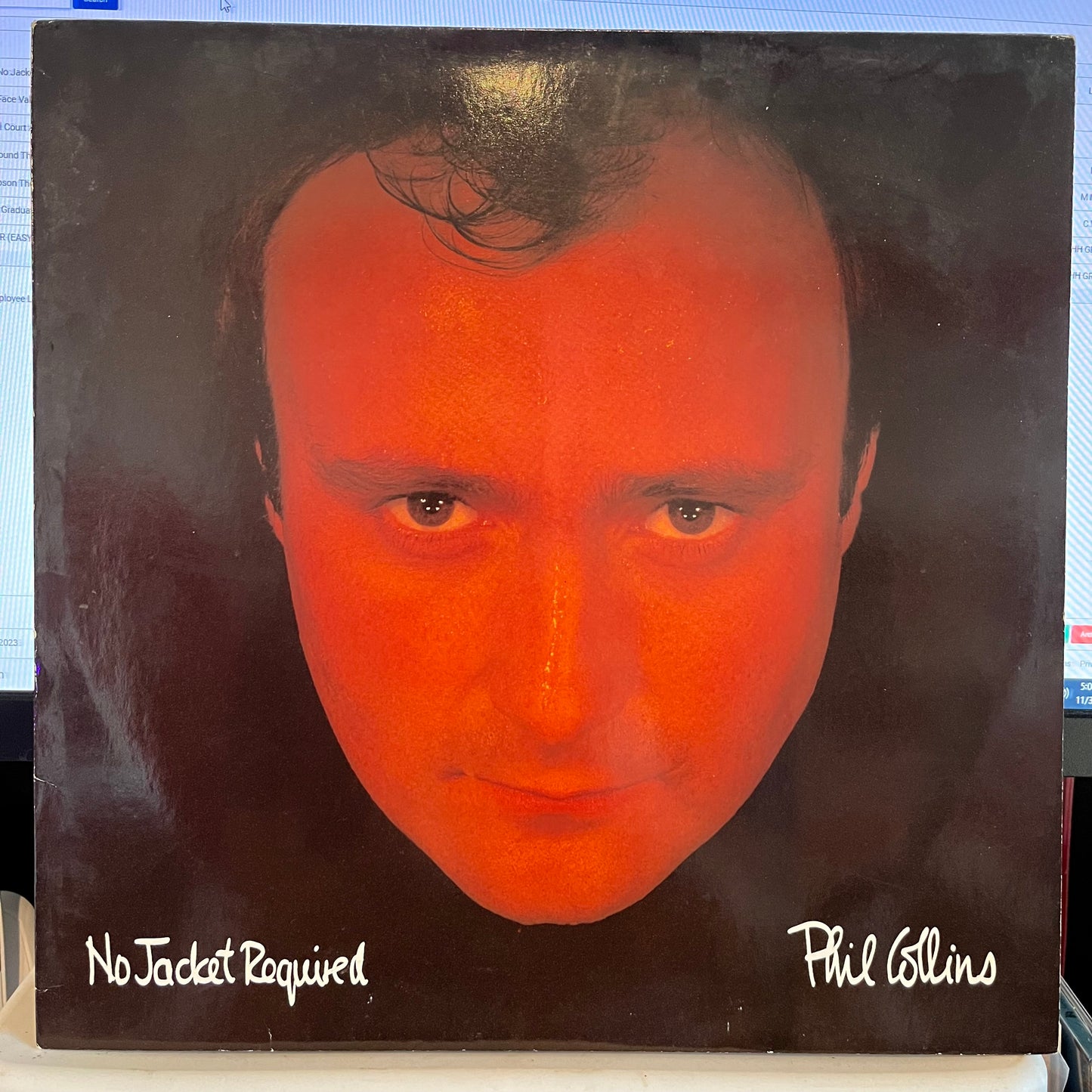 Phil Collins - No Jacket Required GERMANY | Near Mint (NM) Near Mint (NM) - POP / USED *NEAR MINT*