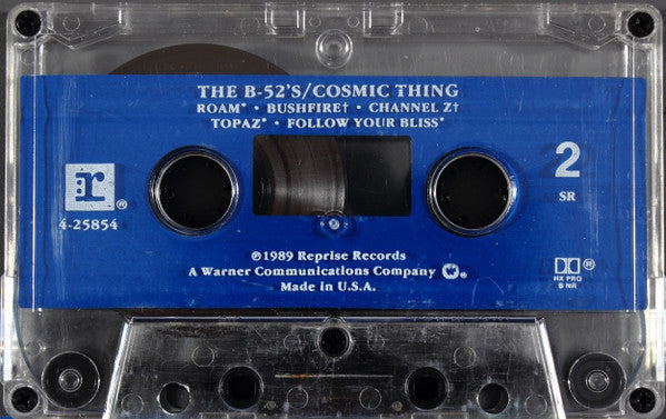 The B-52's - Cosmic Thing *CASSETTE* | Near Mint (NM) Near Mint (NM) - NEW WAVE / USED *NEAR MINT*