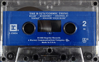The B-52's - Cosmic Thing *CASSETTE* | Near Mint (NM) Near Mint (NM) - NEW WAVE / USED *NEAR MINT*