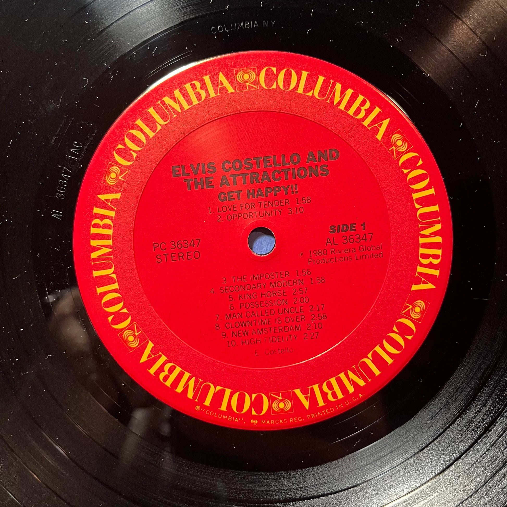 Get Happy! (VINYL) | Near Mint (NM or M-) Excellent+ (EX+) - NEW WAVE / USED *NEAR MINT*