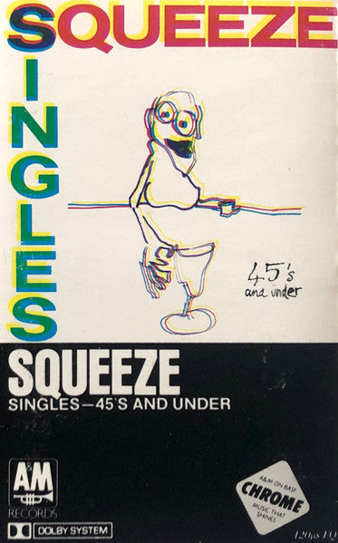 Squeeze (2) - Singles - 45's And Under *CASSETTE* | Near Mint (NM) Near Mint (NM) - NEW WAVE / USED *NEAR MINT*