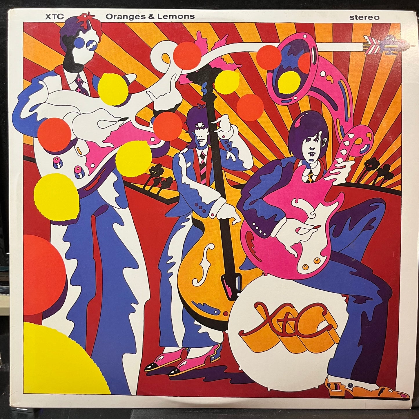 XTC - Oranges & Lemons (VINYL 2xLP VIRGIN GHS 24218 1989) | Near Mint (NM or M-) Near Mint (NM) - NEW WAVE / USED *NEAR MINT*
