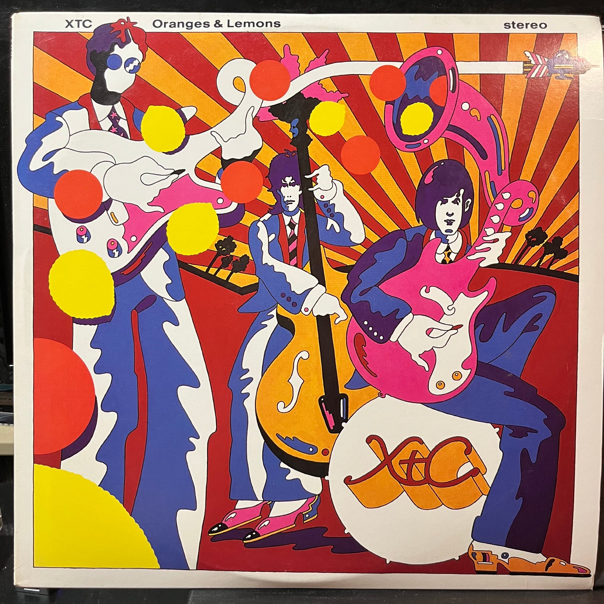 XTC - Oranges & Lemons (VINYL 2xLP VIRGIN GHS 24218 1989) | Near Mint (NM or M-) Near Mint (NM) - NEW WAVE / USED *NEAR MINT*