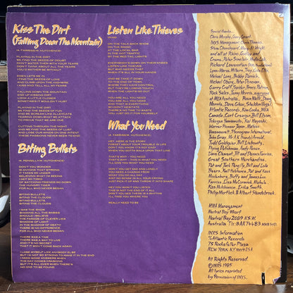 Listen Like Thieves (VINYL) | Near Mint (NM) Near Mint (NM) - NEW WAVE / USED *NEAR MINT*