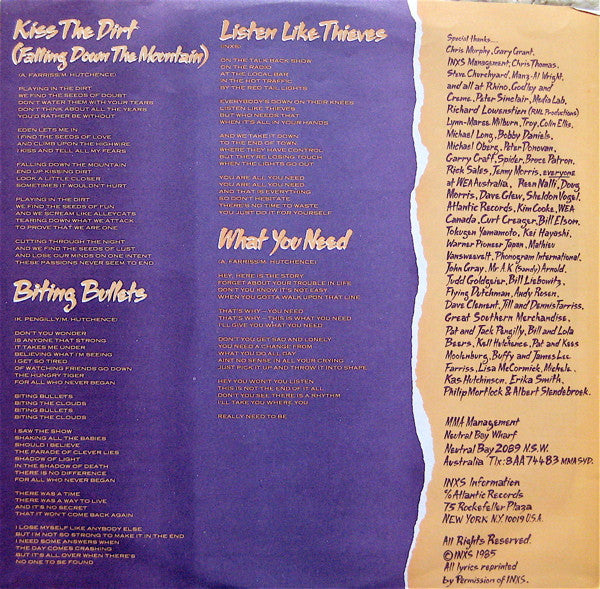 Listen Like Thieves | Near Mint (NM) Near Mint (NM) - NEW WAVE / USED *NEAR MINT*