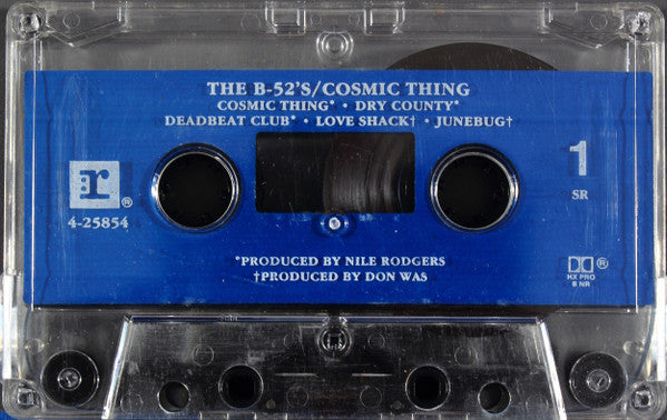 The B-52's - Cosmic Thing *CASSETTE* | Near Mint (NM) Near Mint (NM) - NEW WAVE / USED *NEAR MINT*