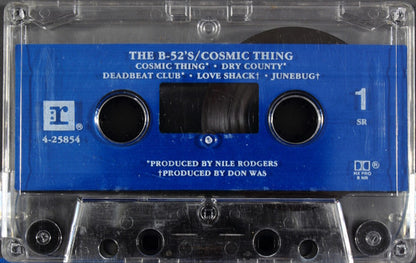 The B-52's - Cosmic Thing *CASSETTE* | Near Mint (NM) Near Mint (NM) - NEW WAVE / USED *NEAR MINT*