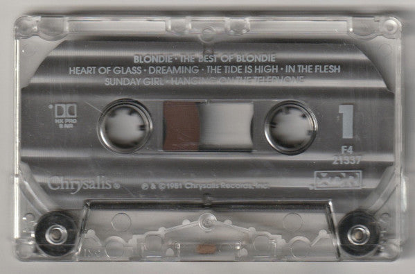 Blondie - The Best Of Blondie *CASSETTE* | Near Mint (NM) Near Mint (NM) - NEW WAVE / USED *NEAR MINT*