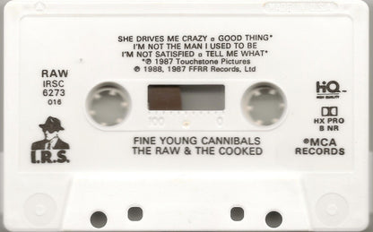 Fine Young Cannibals - The Raw & The Cooked *CASSETTE* | Near Mint (NM) Near Mint (NM) - NEW WAVE / USED *NEAR MINT*