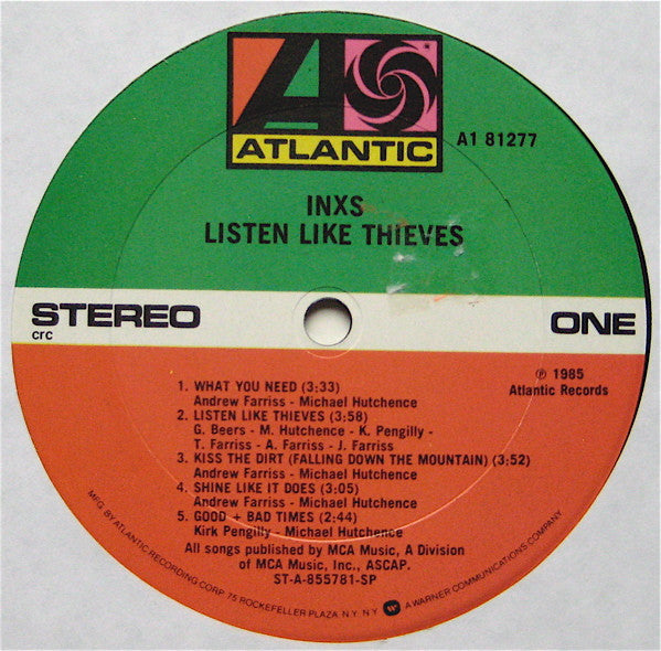 Listen Like Thieves | Near Mint (NM) Near Mint (NM) - NEW WAVE / USED *NEAR MINT*