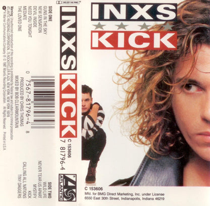 INXS - Kick *CASSETTE* | Near Mint (NM) Near Mint (NM) - NEW WAVE / USED *NEAR MINT*