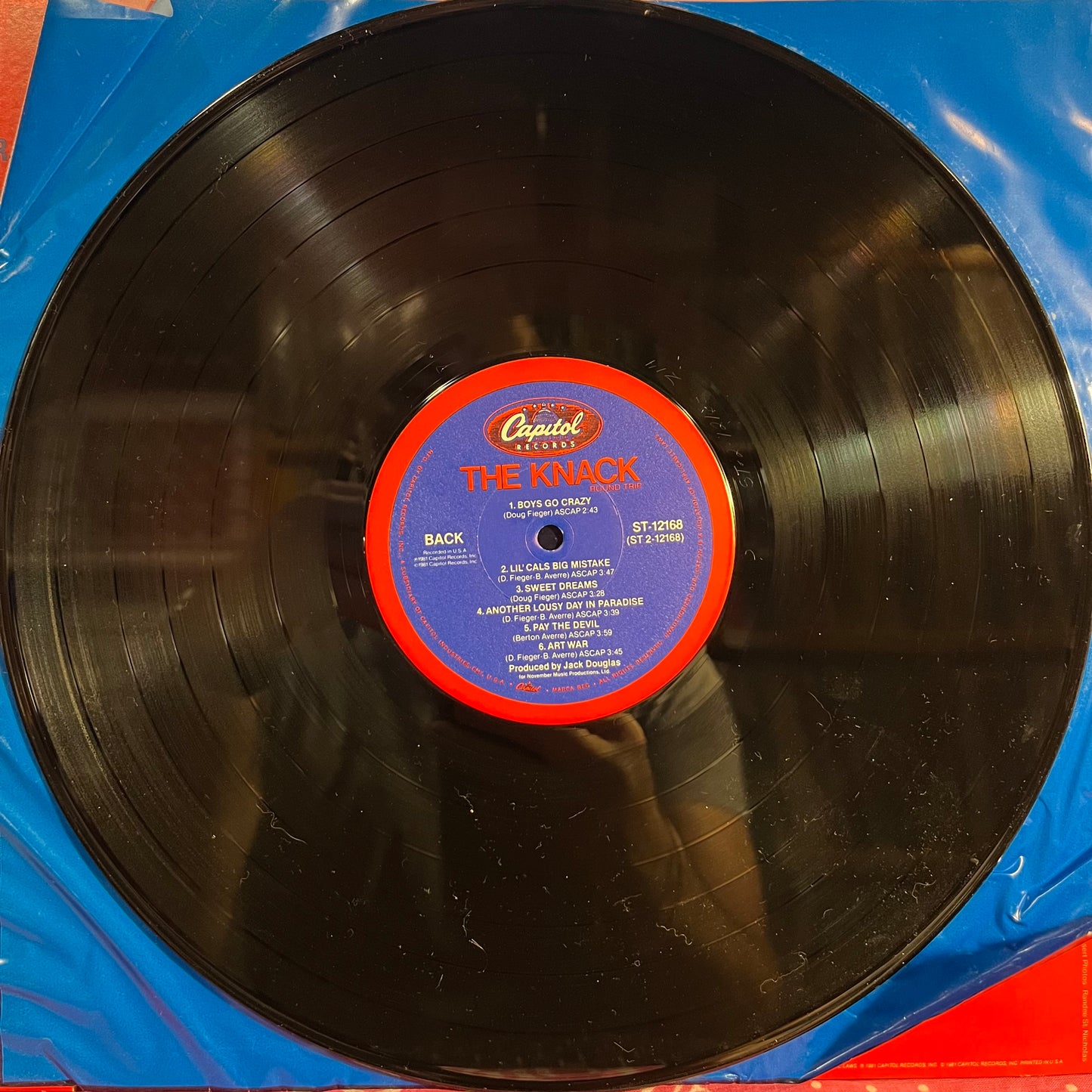 The Knack (3) - Round Trip *WINCHESTER* | Near Mint (NM) Near Mint (NM) - NEW WAVE / USED *NEAR MINT*