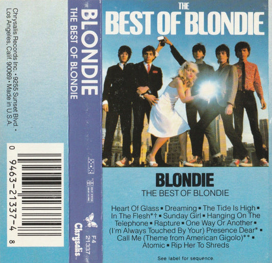 Blondie - The Best Of Blondie *CASSETTE* | Near Mint (NM) Near Mint (NM) - NEW WAVE / USED *NEAR MINT*