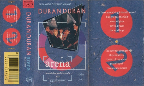 Duran Duran - Arena *CASSETTE* | Near Mint (NM) Near Mint (NM) - NEW WAVE / USED *NEAR MINT*