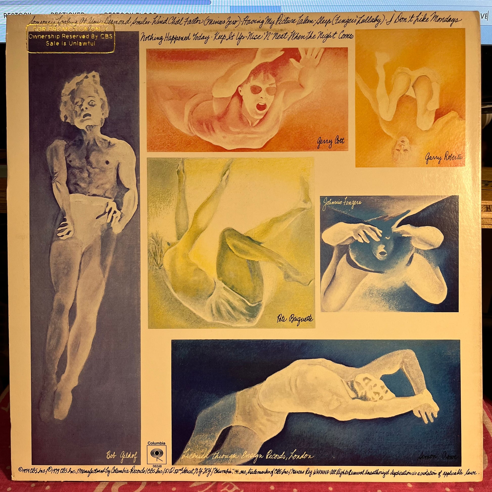 The Boomtown Rats - The Fine Art Of Surfacing *PROMO* | Near Mint (NM) Excellent (EX) - NEW WAVE / USED *NEAR MINT*