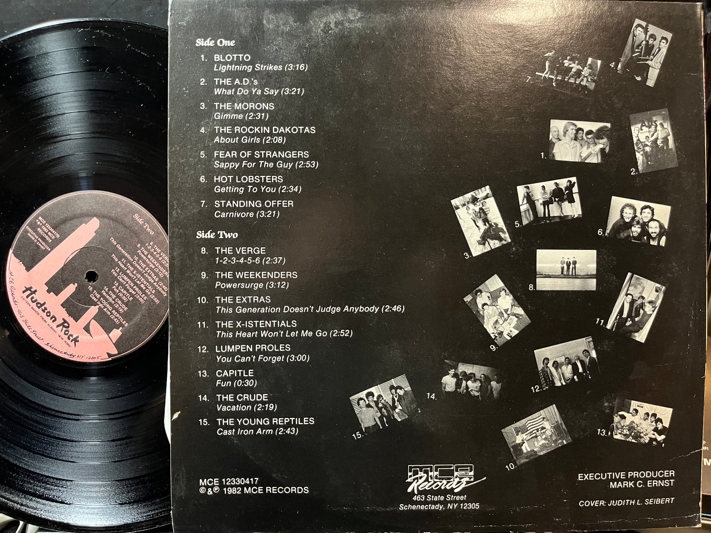 Various - Hudson Rock (VINYL) | Near Mint (NM) Near Mint (NM) - NEW WAVE / USED *NEAR MINT*