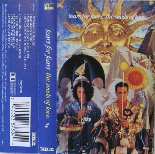 Tears For Fears - The Seeds Of Love *CASSETTE* | Near Mint (NM) Near Mint (NM) - NEW WAVE / USED *NEAR MINT*
