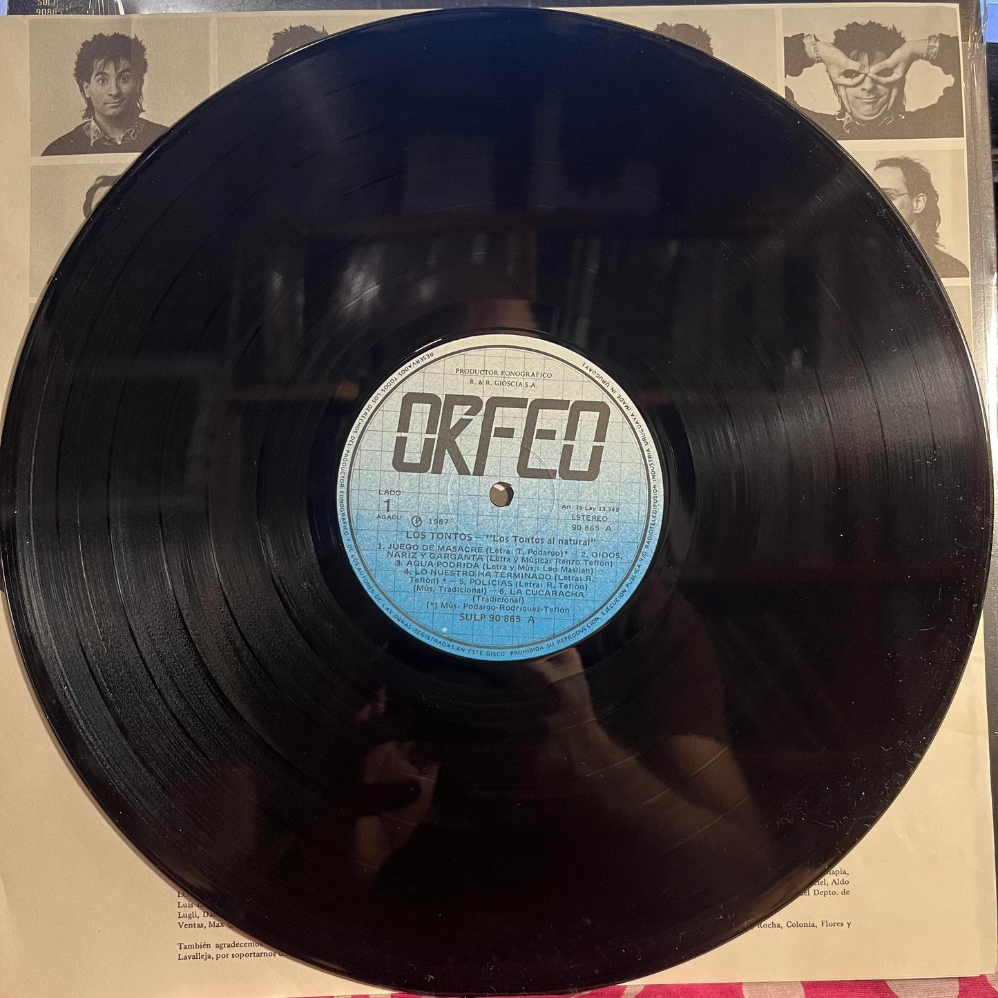 Los Tontos - Tontos Al Natural *URUGUAY/SHRINK* | Near Mint (NM) Near Mint (NM) - NEW WAVE / USED *NEAR MINT*