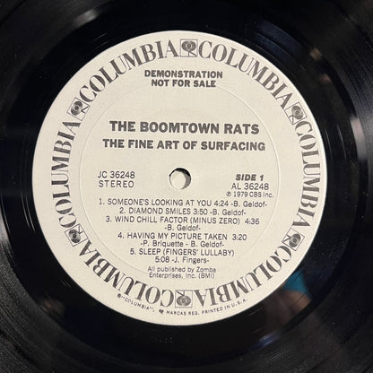 The Boomtown Rats - The Fine Art Of Surfacing *PROMO* | Near Mint (NM) Excellent (EX) - NEW WAVE / USED *NEAR MINT*