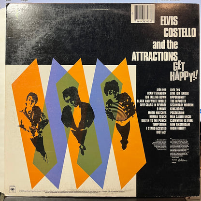 Get Happy! (VINYL) | Near Mint (NM or M-) Excellent+ (EX+) - NEW WAVE / USED *NEAR MINT*