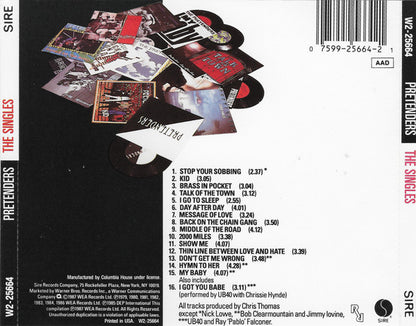 The Singles (CD) | Near Mint (NM) Excellent (EX) - NEW WAVE / USED *NEAR MINT*