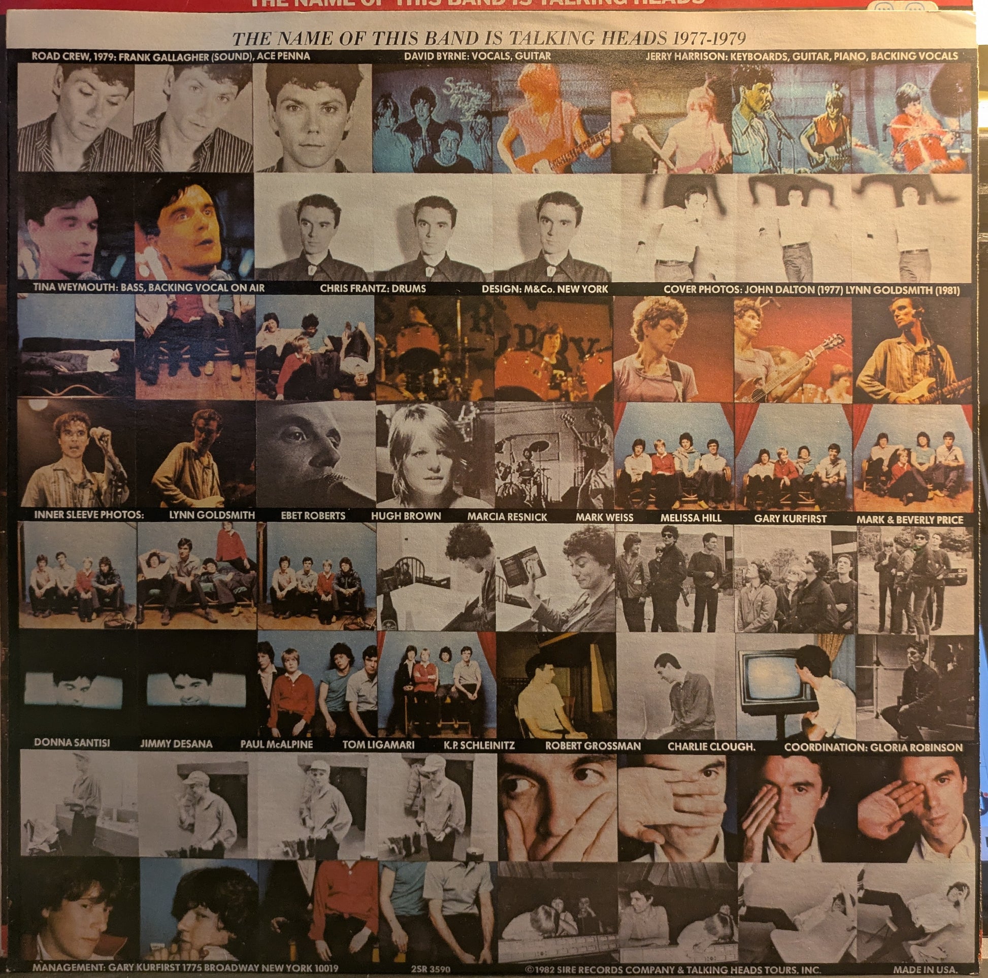 The Name Of This Band Is Talking Heads (2xVINYL) | Near Mint (NM) Good Plus (G+) - NEW WAVE / USED *NEAR MINT*