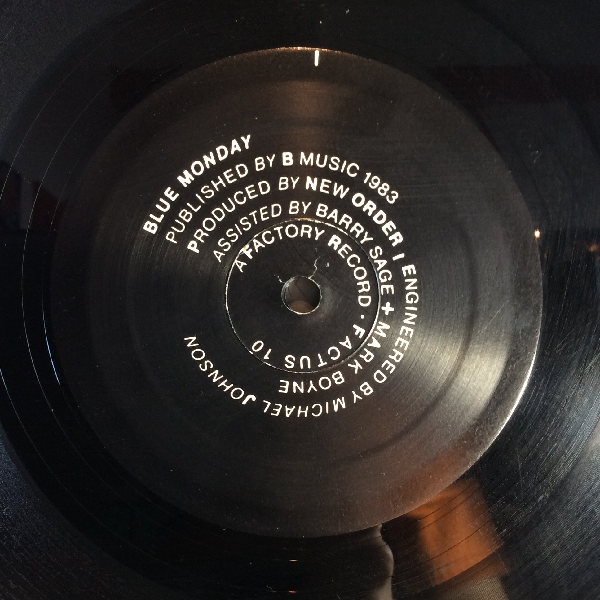 Blue Monday (VINYL) | Very Good Plus (VG+) Very Good Plus (VG+) - NEW WAVE / USED *VERY GOOD+*