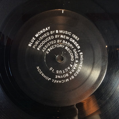 Blue Monday (VINYL) | Very Good Plus (VG+) Very Good Plus (VG+) - NEW WAVE / USED *VERY GOOD+*