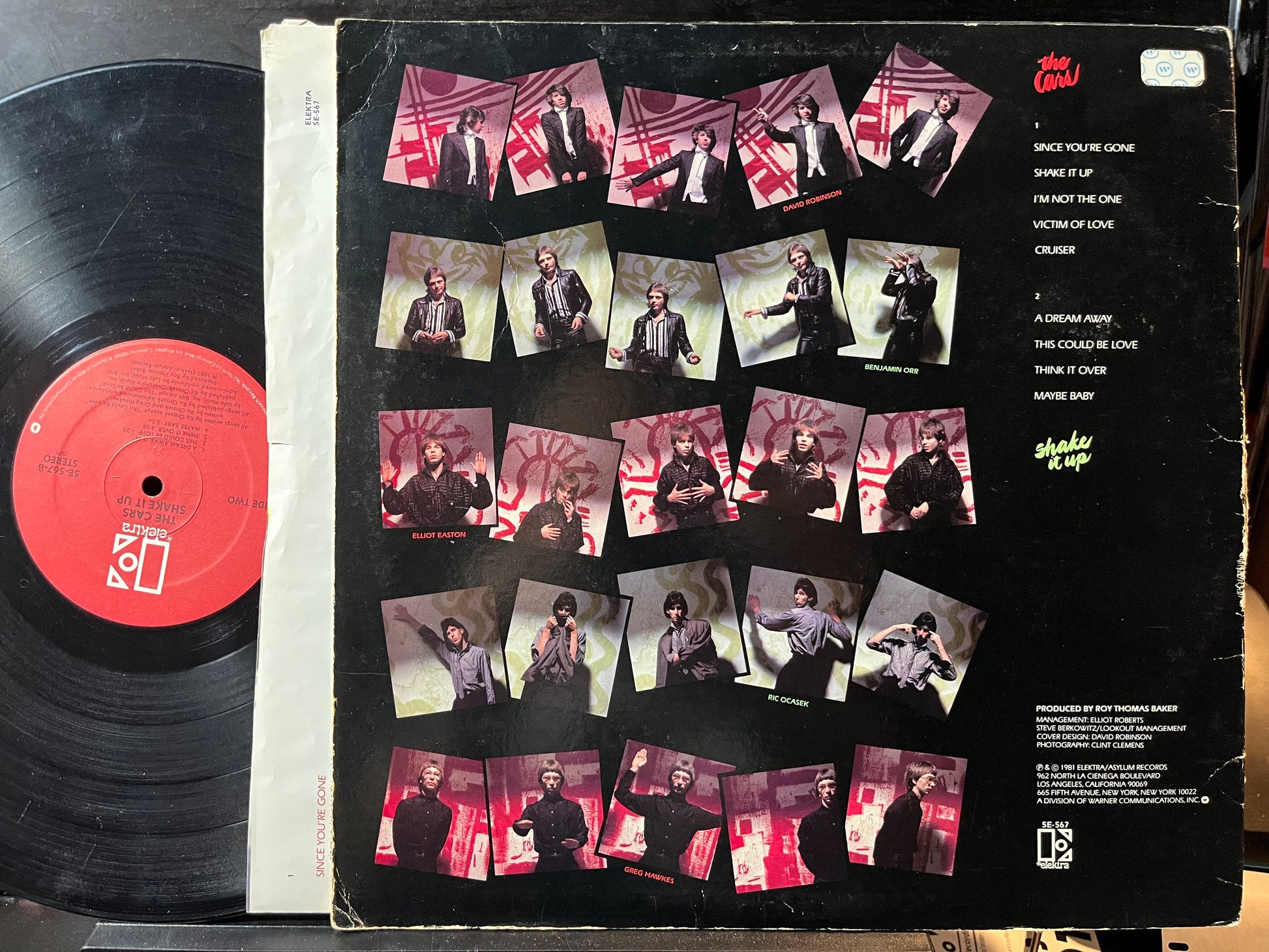 The Cars - Shake It Up (VINYL) | Very Good Plus (VG+) Very Good Plus (VG+) - NEW WAVE / USED *VERY GOOD+*