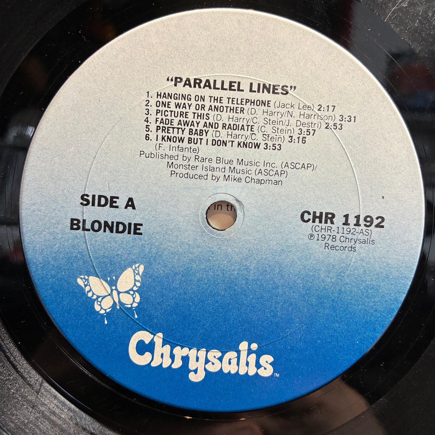 Parallel Lines (VINYL) | Very Good Plus (VG+) Very Good Plus (VG+) - NEW WAVE / USED *VERY GOOD+*