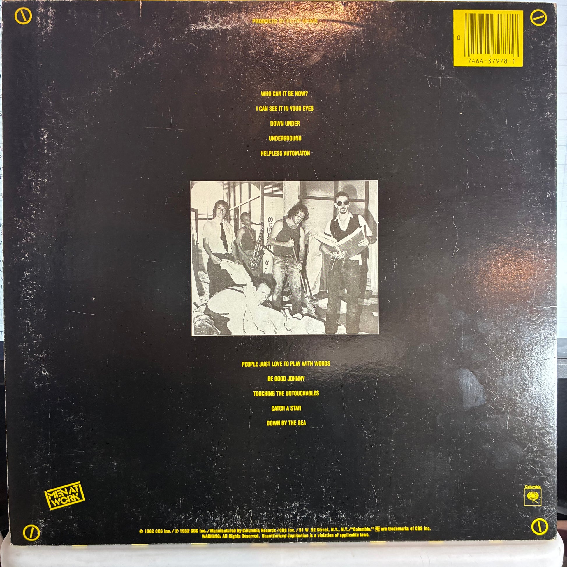 Men At Work - Business As Usual (VINYL) | Very Good Plus (VG+) Very Good Plus (VG+) - NEW WAVE / USED *VERY GOOD+*
