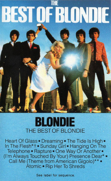 Blondie - The Best Of Blondie (CASSETTE) | Very Good Plus (VG+) Near Mint (NM) - NEW WAVE / USED *VERY GOOD++*