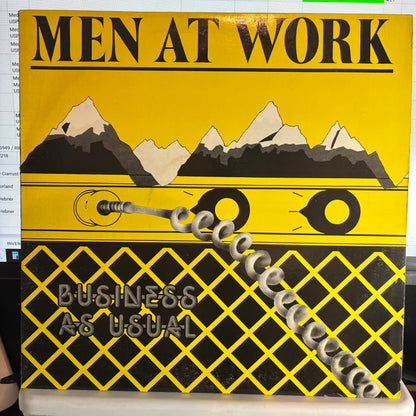 Men At Work - Business As Usual (VINYL) | Very Good Plus (VG+) Very Good Plus (VG+) - NEW WAVE / USED *VERY GOOD+*