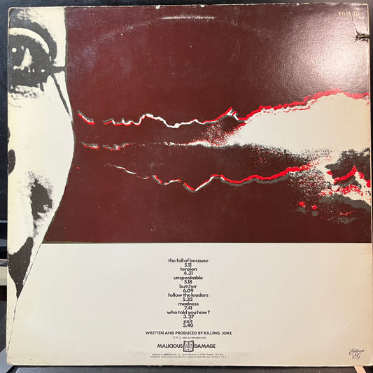 Killing Joke - What's This For...! (VINYL LP) | NEW Very Good (VG) Very Good Plus Plus (VG++) - NEW WAVE / USED *VERY GOOD*