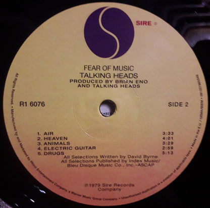 Fear Of Music | Mint (M) Mint (M) - NEW WAVE *SEALED*