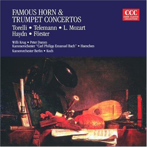 TORELLI / HAYDN / MOZART,L / DAMM - TORELLI / HAYDN / MOZART,L / DAMM FAMOUS HORN & TRUMPET CONCERTOS (CD) NEW | NEW - NEW