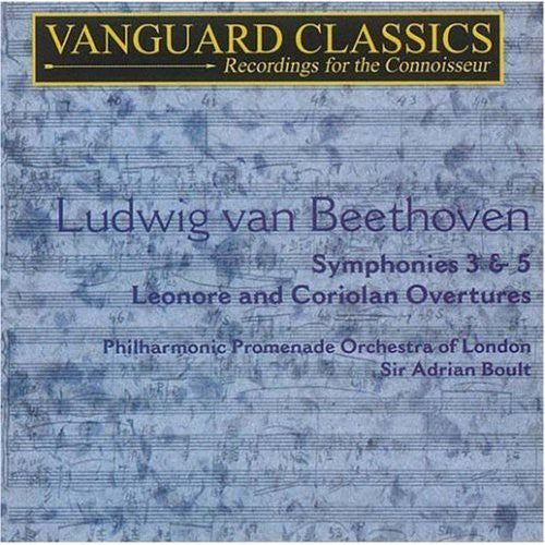 BEETHOVEN / BOULT / LPO - BEETHOVEN / BOULT / LPO SYMPHONIES 3 & 5 EGMONT OVERTURE CORILIAN OVERTURE (CD) NEW | NEW - NEW